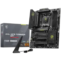 MSI MAG X870 TOMAHAWK WIFI, ATX,Socket AM5, AMD Tyzen 9000, Dual Channel DDR5 up to 8400+(OC)MHz, 3x PCIe x16 slots, 4x M.2 slot, 4xUSB 2.0, 3xUSB 5Gbps A, 2xUSB 10Gbps A, 1xUSB 10 Gbps C, 2xUSB 40Gbps C,1x HDMI, 2xDP, 5G LAN, 7.1 Audio, 3y warranty