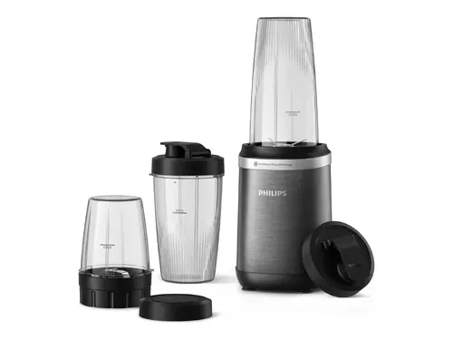PHILIPS Блендер Series 5000 1000W ProBlend Plus 3 чаши 300мл 500мл и 700мл цвят графит