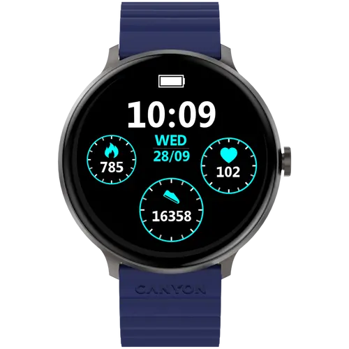 CANYON smart watch Jacky SW-69 Blue Yellow CANYON smart watch Jacky SW-69 Blue Yellow