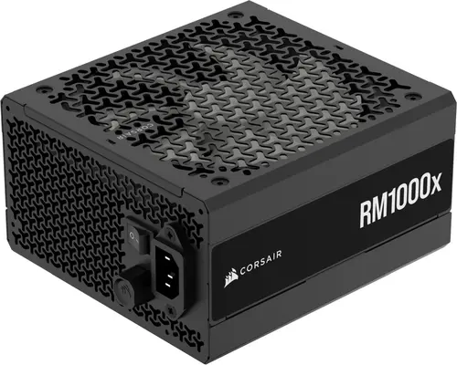CORSAIR RM1000x, 1000 Watt, ATX 3.1, Cybenetics Gold Certified, Fully Modular