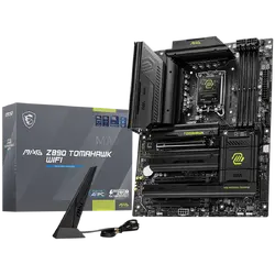MSI MAG Z890 TOMAHAWK WIFI, LGA 1851, Dual Channel DDR5 up to 9200(OC)MHz, 3x PCIe x16 slots, 4x M.2 slot, 4xUSB 2.0, 4xUSB 5Gbps A, 3xUSB 10Gbps A, 1xUSB 10 Gbps C, 1xUSB 20Gbps C,1x HDMI, 2x Type-C DP, 5G LAN, 7.1 Audio, 3y warranty