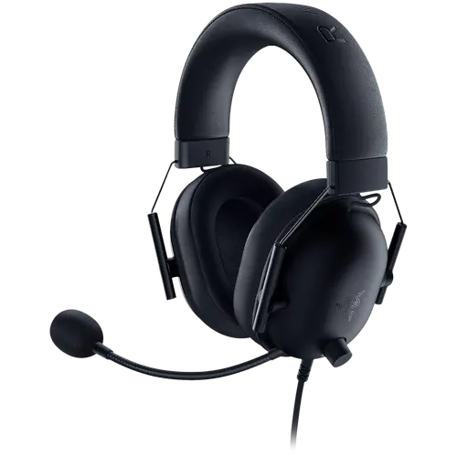 Razer BlackShark V2 X For PlayStation, Wired Console Headset, Black, Tri-Force Drivers 50", Hyperclear Cardoid Mic, leatherette ear cushions for a plush fit and feel