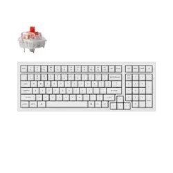 Геймърска Механична клавиатура Keychron K4 Pro White K4P-O1