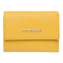 Дамски жълт портфейл ROSSI