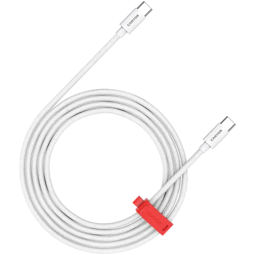 CANYON cable CC100AB C-C 100W Braided 1.2m White
