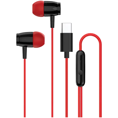 CANYON headphones SEP-5 TYPE-C Red