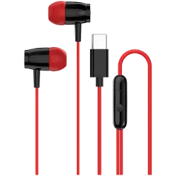 CANYON headphones SEP-5 TYPE-C Red