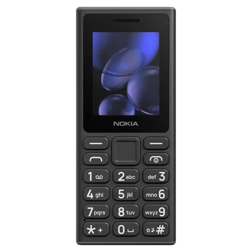 Мобилен телефон, NOKIA 105 DS BLACK 2025 Мобилен телефон, NOKIA 105 DS BLACK 2025