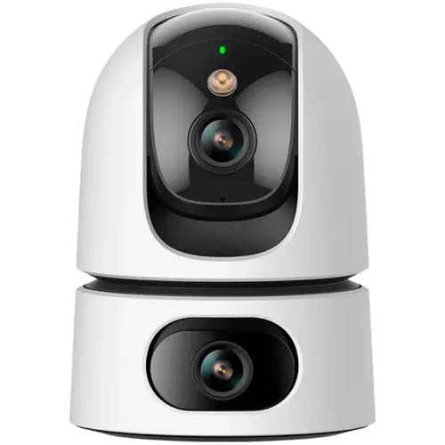 Imou Ranger Dual, Wi-Fi Pan&Tilt IP camera, 5MP+5MP, 1/3" progressive CMOS, H.265, 3.6mm lens, 0 to 355° Pan, field of view 87°, IR up to 15m, Micro SD up to 256GB, built-in Mic & Speaker, Human Detection, Smart tracking, 8x digital zoom.