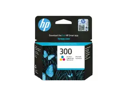 HP 300 original ink cartridge tri-colour standard capacity 4ml 165 pages 1-pack with Vivera ink