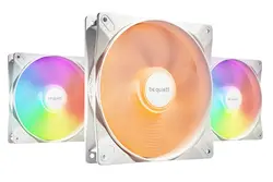 be quiet! комплект вентилатори Fan Pack 3-in-1 3 x 140mm - LIGHT WINGS LX 140mm PWM high-speed White Triple-Pack