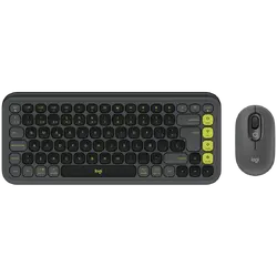 Комплект, Logitech Pop Icon Combo - Graphite - US INT'L - BT - N/A - INTNL-973