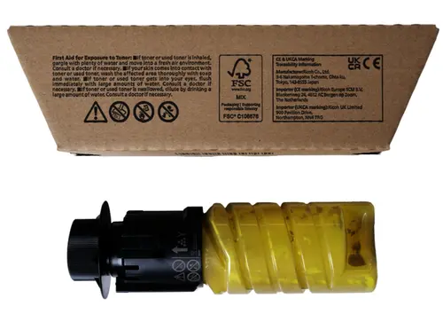 Тонер касета Ricoh M C320H, 4200 копия, За M C320FSE, Yellow