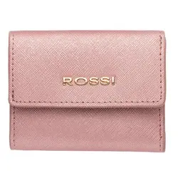 Дамски портфейл цвят розов ROSSI