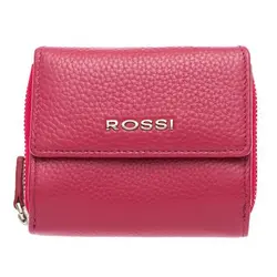 Дамски портфейл цвят малина ROSSI