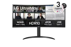 Монитор, LG 34WR55QK-B 34