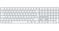 Клавиатура, Apple Magic Keyboard (2024) w Touch ID and Numeric Keypad - International English - White Keys