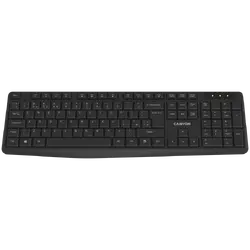 CANYON keyboard KB-W01 EN/BG Wireless Black