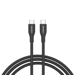 CANYON cable CC60SC10 C-C 60W 1m Silicon Black