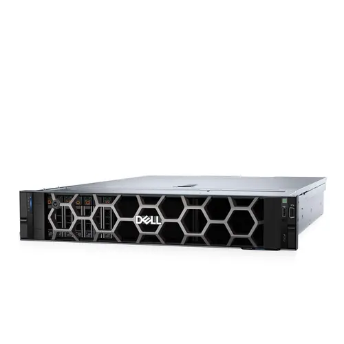 Сървър, Dell PowerEdge R760XS, Chassis 12x 3.5" (SAS, SATA), Intel Xeon Silver 4514Y (2GHz, 30M Cache), 32GB DDR5 RDIMM, 1x480GB SSD SATA RI, Rails Without CA, Bezel, PERC H755 Adapter LP, iDRAC9 Enterprise 16G, Dual 700W Titanium, 3Y ProSpt Сървър, Dell PowerEdge R760XS, Chassis 12x 3.5" (SAS, SATA), Intel Xeon Silver 4514Y (2GHz, 30M Cache), 32GB DDR5 RDIMM, 1x480GB SSD SATA RI, Rails Without CA, Bezel, PERC H755 Adapter LP, iDRAC9 Enterprise 16G, Dual 700W Titanium, 3Y ProSpt