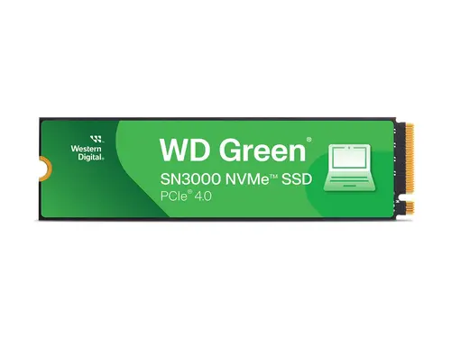 SSD POWERED BY SANDISK  Green SN3000 1TB M.2 2280 S3-M PCIe Gen4 x4 NVMe, Read/Write: 5000/4200 MBps, TBW: 150