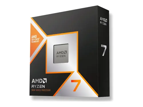 Процесор, AMD Ryzen 7 9800X3D 8C/16T (4.7GHz / 5.2GHz Boost, 104MB, 120W, AM5)
