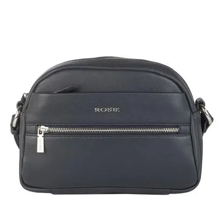 Дамска чанта цвят тъмно синьо - Rossi