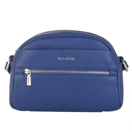 Дамска чанта цвят турско синьо - Rossi