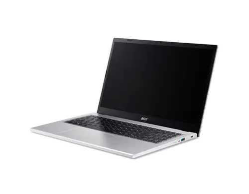 Лаптоп, Acer Aspire Go 15, AG15-41P-R1QC, AMD Ryzen 7 7735HS,(up to 4.80GHz, 16MB), 15.6" FHD (1920x1080) IPS SlimBezel LCD, 1*16GB DDR5 4600MHz (1 slot free), 512GB PCIe NVMe SSD, AMD Radeon 680M, HD Cam, WiFi 6E, BT 6E, Kbd, No OS, Pure Silver