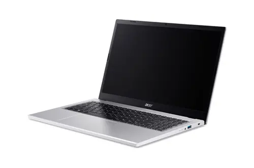 Лаптоп, Acer Aspire Go 15, AG15-71P-72V9, Intel Core i7-13620H (up to 4.90GHz, 24MB), 15.6" FHD (1920x1080) IPS slim bezel LCD, 1*16GB DDR5 4600MHz (1 slot free), 512GB PCIe NVMe SSD, Intel UMA, FHD Cam, WiFi 6E, BT 6E, Kbd, No OS, Pure Silver