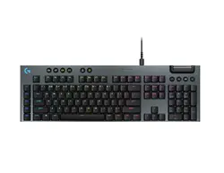 Клавиатура, Logitech G915 X Low Profile Wired Gaming Keyboard - BLACK - US INT`L - EMEA28i-935