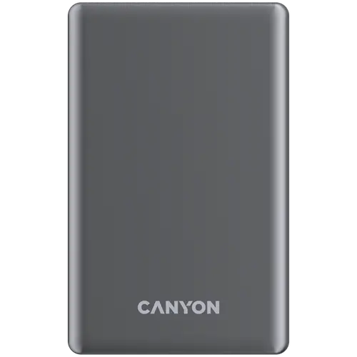 CANYON power bank OnPower 505 slim Magnetic 5000 mAh PD20W Dark Grey