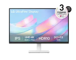 Монитор, LG 27US500-W, 27