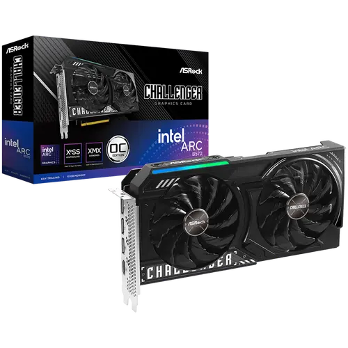 ASROCK Intel Arc B570 Challenger OC 10GB GDDR6 160-bit HDMI 3x DP ASROCK Intel Arc B570 Challenger OC 10GB GDDR6 160-bit HDMI 3x DP