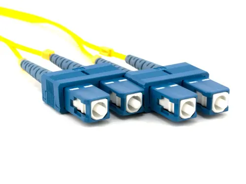 Оптична корда SeaMAX, 1m, SC-SC UPC, SM G652D, duplex, 2.0mm, LSZH