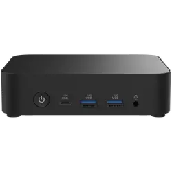 Настолен компютър, Asus NUC 14 Essential Intel N250, 5 x USB Type-A, 2 x USB Type-C, Wi-Fi 6E AX211 + 2.5GBe LAN, 1 x HDMI, 1 x Display Port, no Storage (NVMe and 2.5
