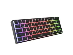 Клавиатура, Genesis Mechanical Gaming Keyboard Thor 660 G2 Wireless RGB Backlight BLACK GATERON RED