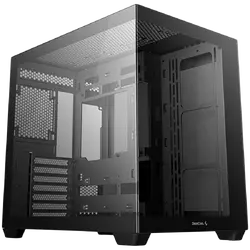 DeepCool CG530, Mid Tower, Mini-ITX/Micro-ATX/ATX, Rear Connector support, 2xUSB3.0, 1xUSB 2.0, 1xAudio, Tempered Glass, Mesh Panel, Black, R-CG530-BKNDA0-G-1