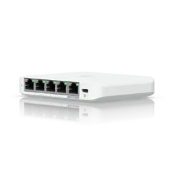 Комутатор Ubiquiti USW-Flex-2.5G-5, 5x 2.5G, PoE+ in, USB-C power
