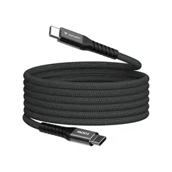 Кабел, Verbatim Sync & Charge USB-C to USB-C 100W Magnetic 120 cm - Black
