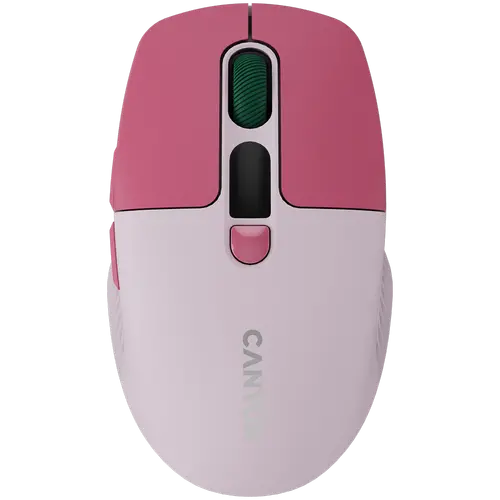 CANYON mouse MW-26 LCD Silent Dual Mode Wireless Pink