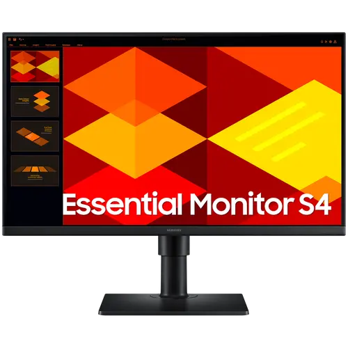 Монитор, Samsung LS24D406GA, 24" IPS LED, 1920x1080,  5ms, 100 Hz,250cd/m2,HDMI, DP, USB Hub, Black