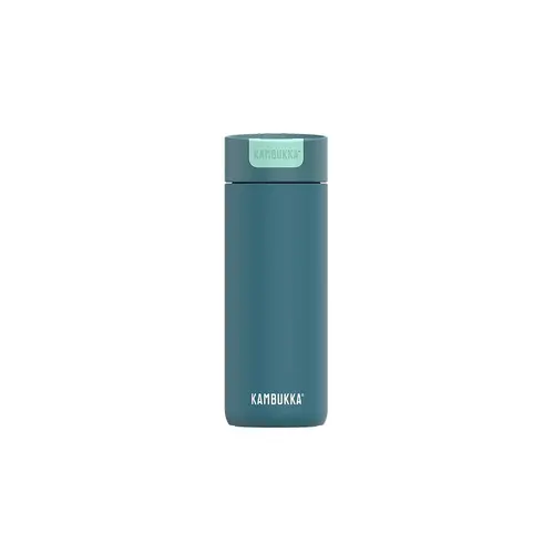 Термочаша ​от неръждаема стомана Kambukka Olympus с термокапак Snapclean®, 500 мл, Peacock Blue