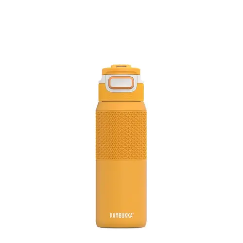 Бутилка за вода двустенна, 750мл, Kambukka Elton Insulated с капак 3 в 1 Snapclean®, Mango Maniac