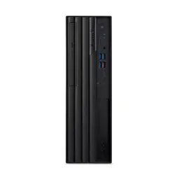 Настолен компютър, Acer Veriton, VX4720GT Core i5- 14400 (up to 4.7GHz, 20MB), 1*16GB DDR5, 512GB SSD M.2, DVD+RW, Intel UHD Graphics, TPM 2.0, GLAN, 300W 80PLUS Bronze, KBD& Mouse USB, No OS, 3Y warranty