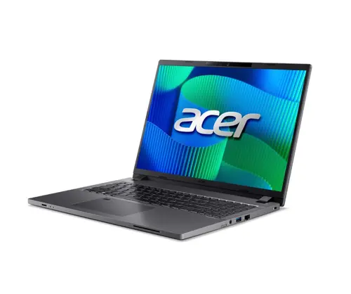 Лаптоп, Acer Travelmate P2 TMP216-51-G2-TCO-53M1, Intel Core i5 1334U (3.4GHz up to 4.6Ghz,12MB), 16'' WUXGA (1920 x1200) IPS, 16GB DDR5  (1 slot free), 512GB PCIe NVMe SSD+ HDD ugrade kit, TPM 2.0, FPR, WiFi 6AX, BT, KB Backlit, Win11 PRO EDU, 3Y Warranty