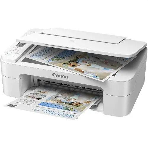 Мастилоструйно многофункционално устройство, Canon PIXMA TS3351 All-In-One, White