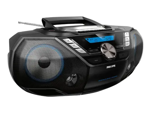 PHILIPS Bluetooth CD радиокасетофон дистанционно 12W RMS CD MP3-CD USB DAB+ FM