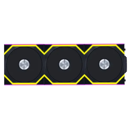 Вентилатори 3бр Lian Li UNI FAN SL Wireless ARGB PWM - 120 mm Черен + Контролер
