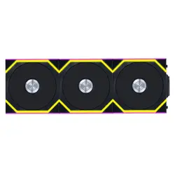 Вентилатори 3бр Lian Li UNI FAN SL Wireless ARGB PWM - 120 mm Черен + Контролер